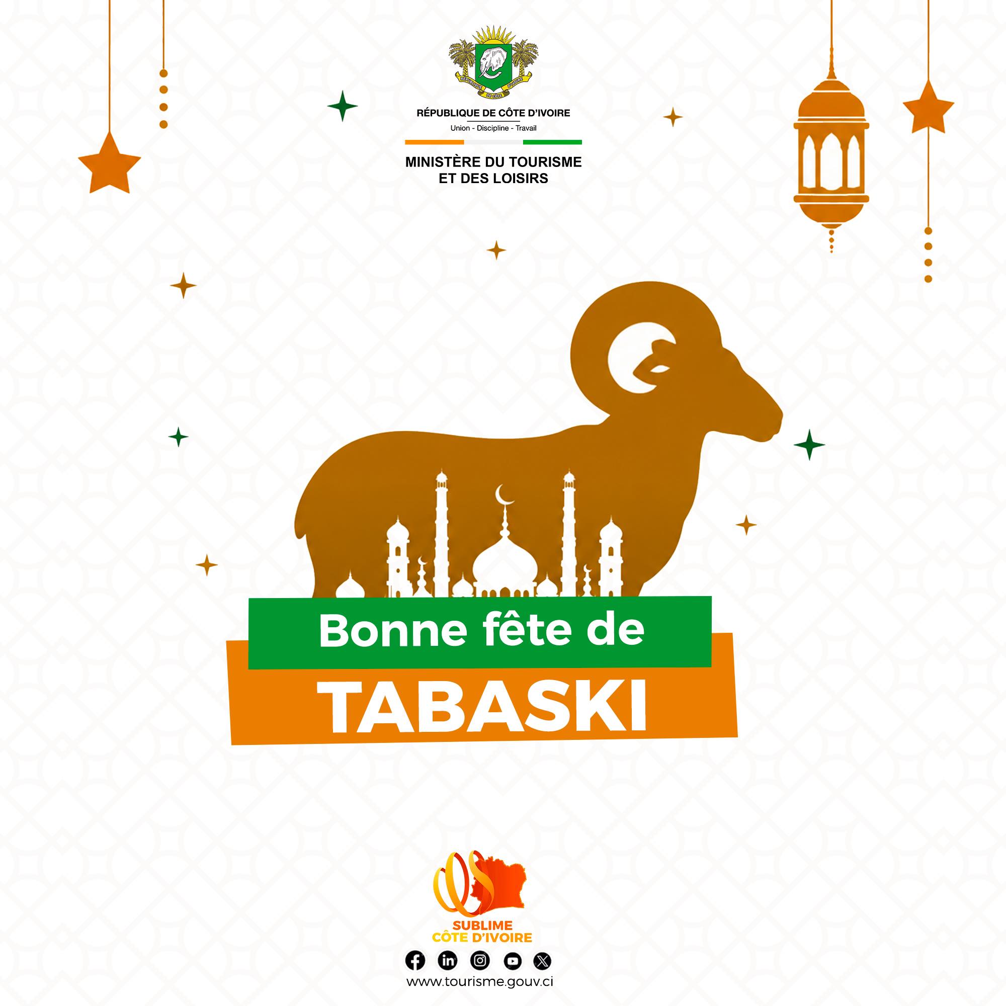 Sublime fête de Tabaski à toute la communauté musulmane.