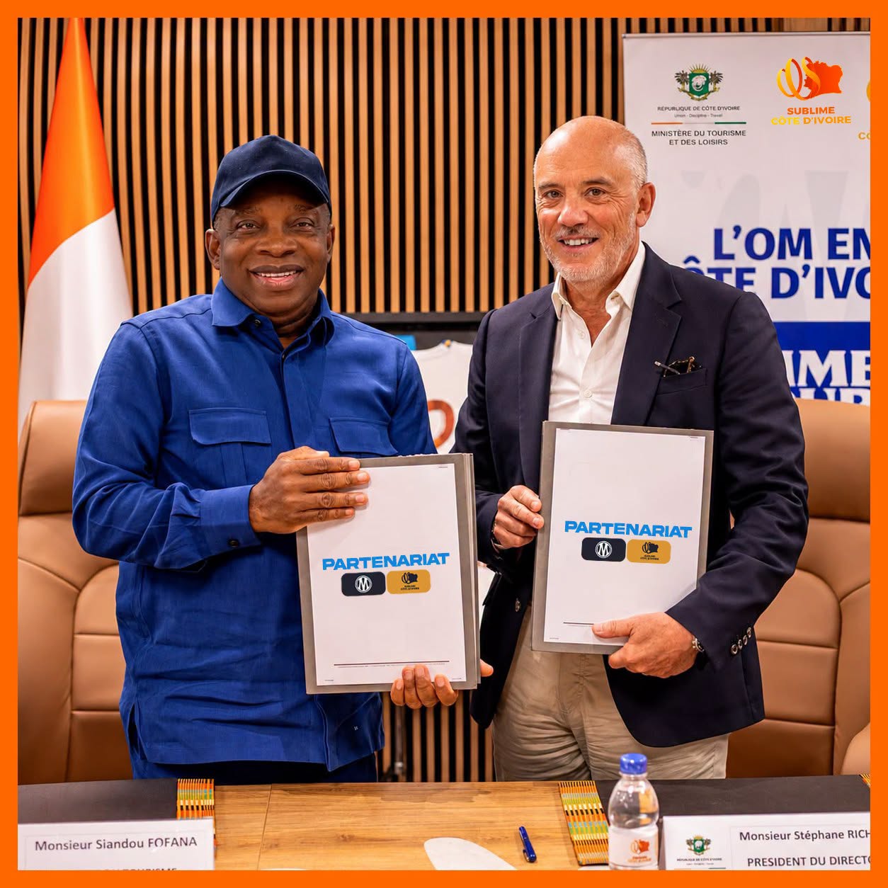 L'Olympique de Marseille et Sublime Côte d'Ivoire 𝐫𝐞𝐧𝐨𝐮𝐯𝐞𝐥𝐥𝐞𝐧𝐭 𝐥𝐞𝐮𝐫 𝐩𝐚𝐫𝐭𝐞𝐧𝐚𝐫𝐢𝐚𝐭 𝐣𝐮𝐬𝐪𝐮'𝐞𝐧 𝟐𝟎𝟐𝟗