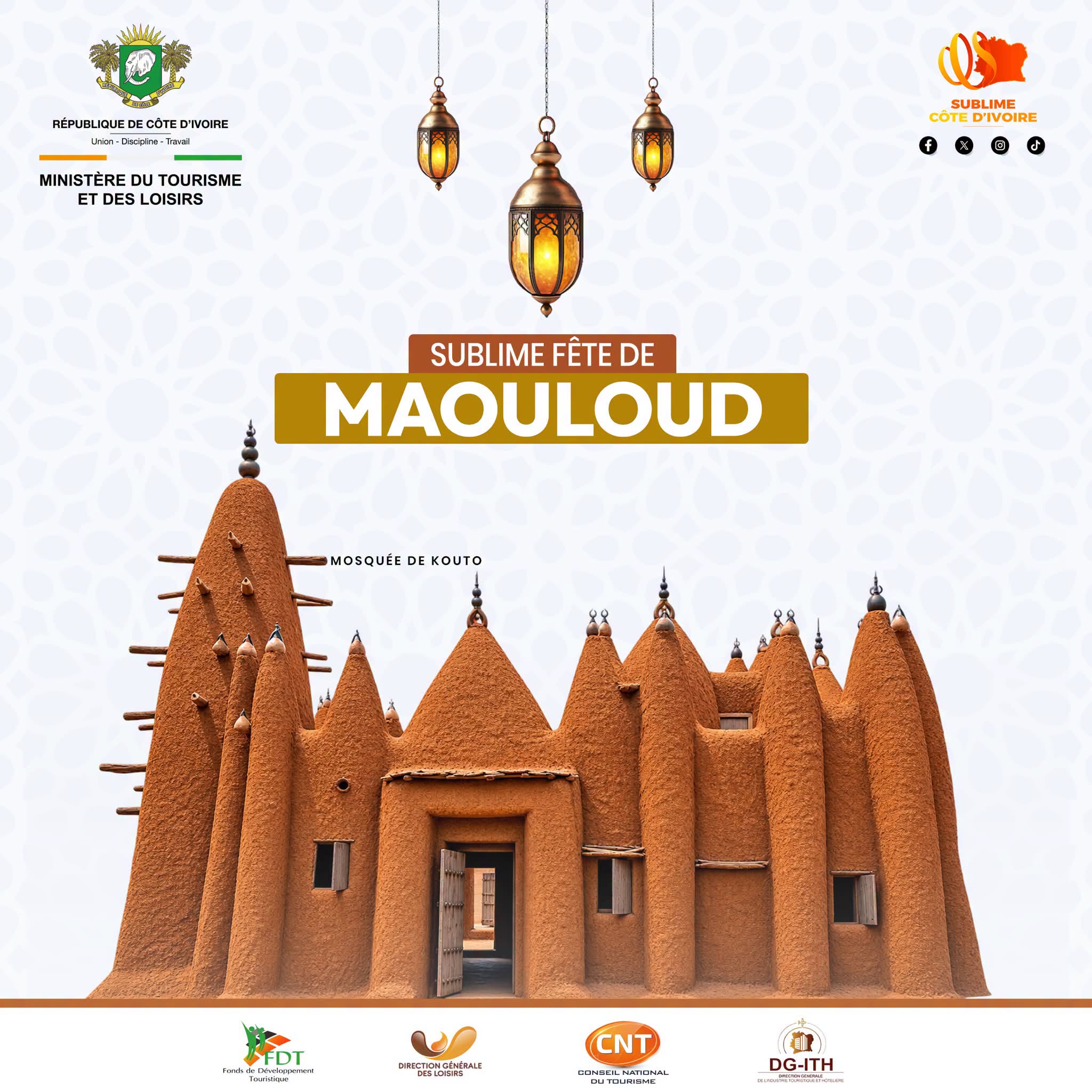 Sublime fête de Maouloud à toute la communauté musulmane.